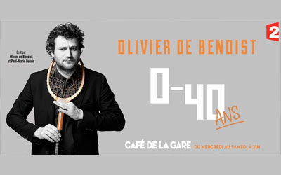 Concours gagnez des invitations pour le spectacle d'Olivier de Benoist