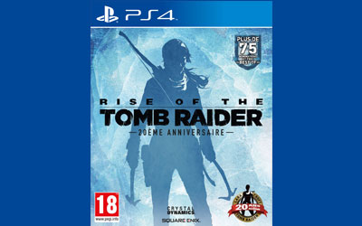 Concours gagnez des jeux vidéo PS4 Rise of The Tomb Raider