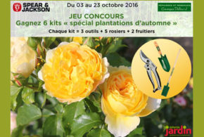 Concours gagnez des kits de plantations d'automne