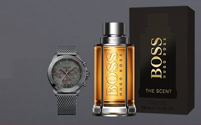 Concours gagnez des parfums Hugo Boss, montre...