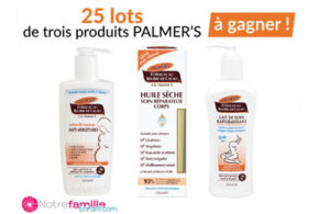 Concours gagnez des produits de soins Palmer's