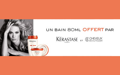 Concours gagnez des produits de soins capillaires Kérastase