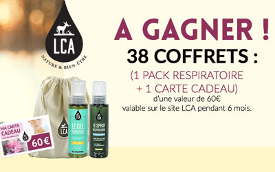 Concours gagnez des produits respiratoires Laboratoire Combe d'Ase