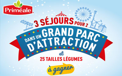 Concours gagnez des séjours pour 2 personnes dans un parc d'attraction