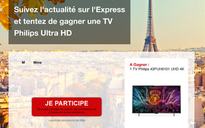 Concours gagnez 1 téléviseur Philips 4K