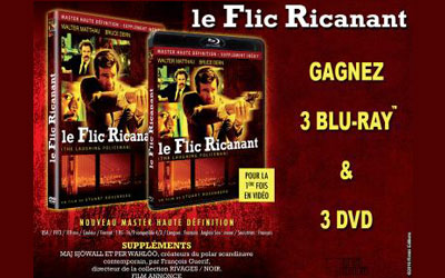 Concours gagnez un Blu-ray et DVD du film Le Flic Ricanant