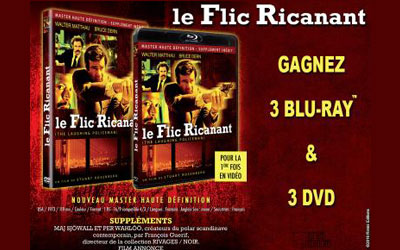 Concours gagnez un Blu-ray et DVD du film Le Flic Ricanant