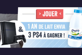 Concours gagnez un an de lait Candia