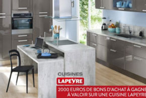 Concours gagnez un bon d'achat Lapeyre de 2000 euros