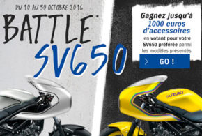 Concours gagnez un bon d'achat Suzuki Moto de 1000 euros