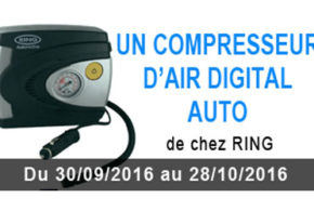 Concours gagnez un compresseur d'air Ring digital