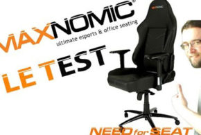 Concours gagnez un fauteuil gaming Maxnomic