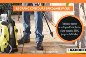 Concours gagnez un nettoyeur K5 de kärcher