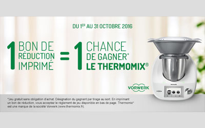 Concours gagnez un robot de cuisine Thermomix TM5