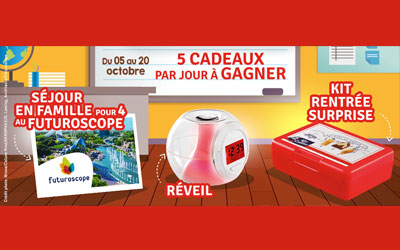 Concours gagnez un séjour pour 4 au parc Futuroscope de Poitiers