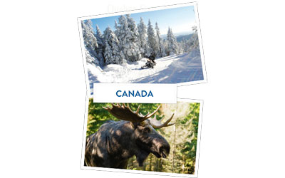 Concours gagnez un voyage de 8 jours pour 2 au Canada