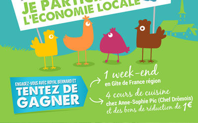 Concours gagnez un week-end pour 2 personnes en Gite de France