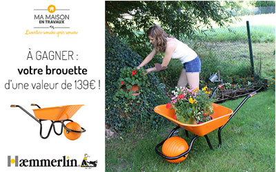 Concours gagnez une brouette Haemmerlin H'Ball