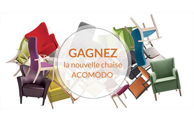 Concours gagnez une chaise Acomodo