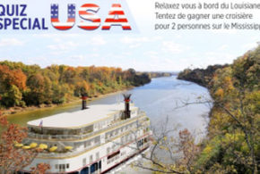 Concours gagnez une croisière aux États-Unis pour 2 sur le Mississippi