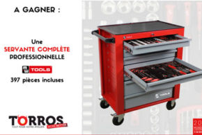 Concours gagnez une servante d'atelier complète Torros