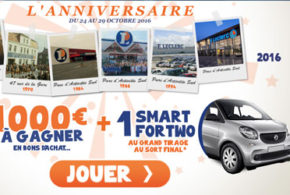 Concours gagnez une voiture Smart For Two