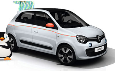 Concours gagnez une voiture modèle Renault Twingo