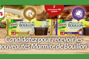 Test produit, Marmites de Bouillon Knorr