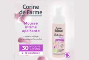 Test produit, Mousse Intime Apaisante de Corine de Farme