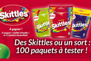 Test produit, Paquet de bonbons Skittles