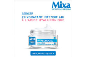 Test produit, Soin Hyalurogel de Mixa