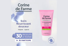 Test produit, Soin Nourrissant Douceur Corine de Farme