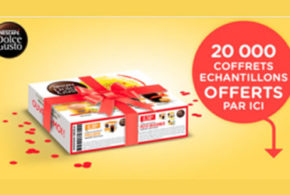 20000 coffrets de capsules Dolce Gusto Gratuit