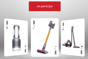 Concours gagnez 1 aspirateur balai Dyson de 600 euros