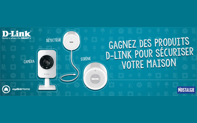 Concours gagnez 1 caméra de surveillance D-Link