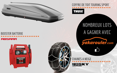 Concours gagnez 1 coffre de toit touring sport 600 Titanium THULE