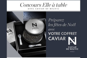 Concours gagnez 1 coffret Caviar de 548 euros