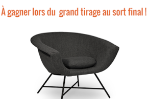 Concours gagnez 1 fauteuil Burov de 1250 euros