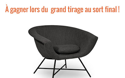 Concours gagnez 1 fauteuil Burov de 1250 euros