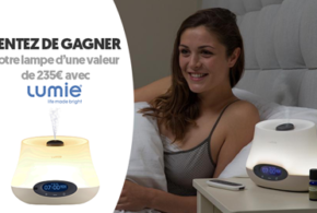 Concours gagnez 1 lampe de réveil Lumie de 235 euros