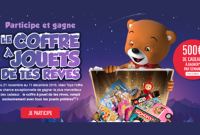 Concours gagnez 1 liste de jouets au choix de 500 euros