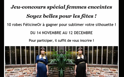 Concours gagnez 10 robes de grossesse Envie de Fraise