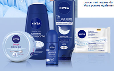 Concours gagnez 100 coffrets de 5 produits de soins Nivea
