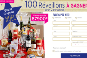 Concours gagnez 100 réveillons pour 12 personnes