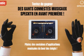 Concours gagnez 2 gants musicaux connectés Specktr