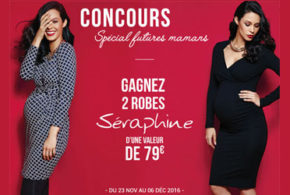 Concours gagnez 2 robes Séraphines