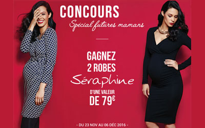 Concours gagnez 2 robes Séraphines