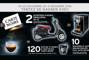 Concours gagnez 2 scooters Piaggio 50CC de 3050 euros