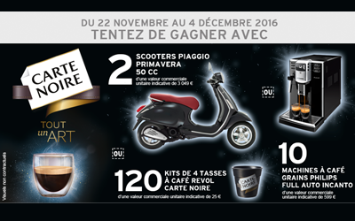 Concours gagnez 2 scooters Piaggio 50CC de 3050 euros