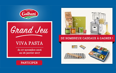 Concours gagnez 3 machine à pâtes Creativ' LAGRANGE